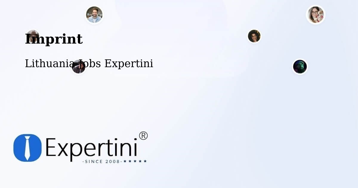 Imprint – Kalvarija Municipality - Lithuania Jobs Expertini