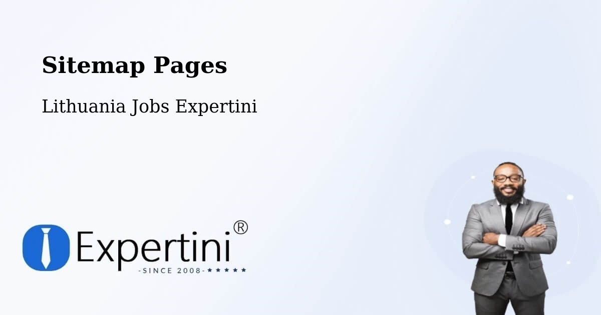Sitemap Pages - Kalvarija Municipality - Lithuania Jobs Expertini
