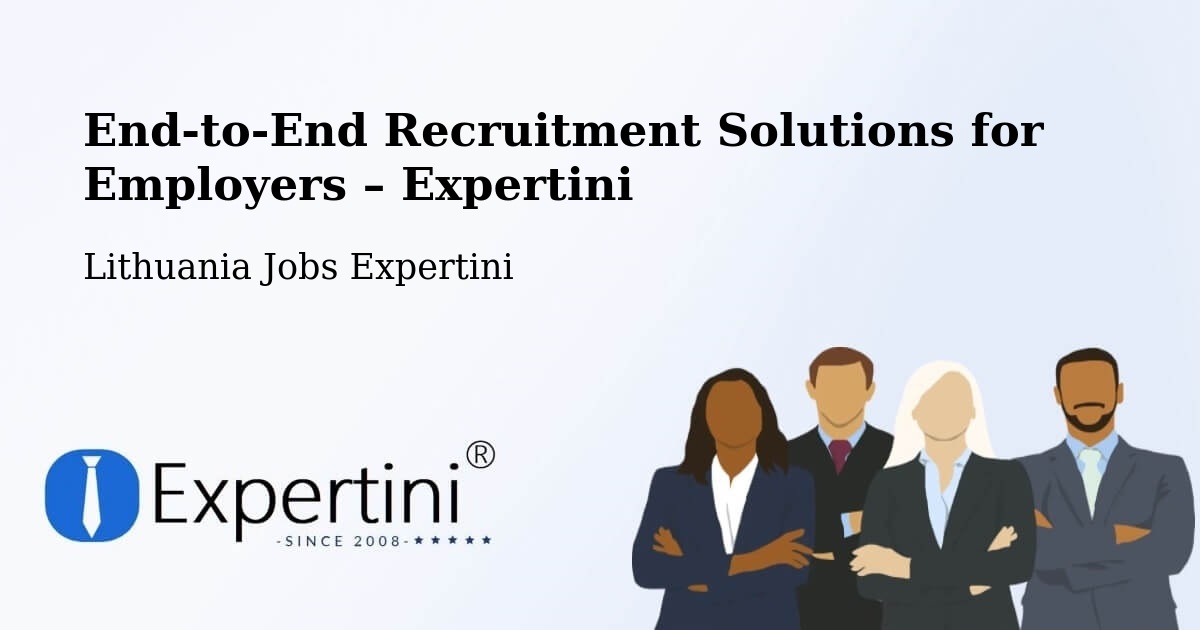 Recruitment Solutions for Employers – Kalvarija Municipality - Kalvarija Municipality, Lithuania Jobs Expertini